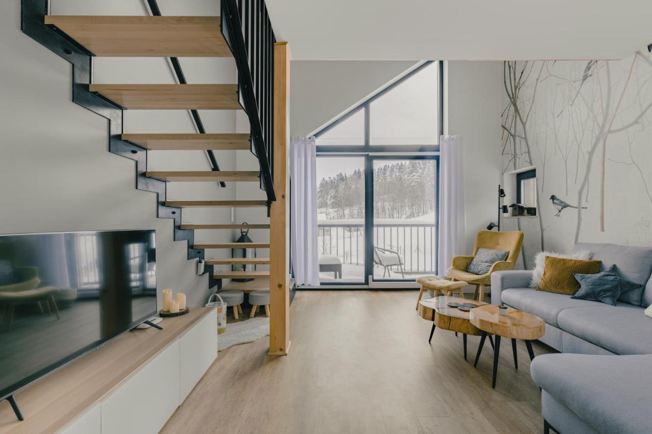 Szczyrk Ptasie Apartamenty Nowosc Z Widokiem Na Gory ภายนอก รูปภาพ