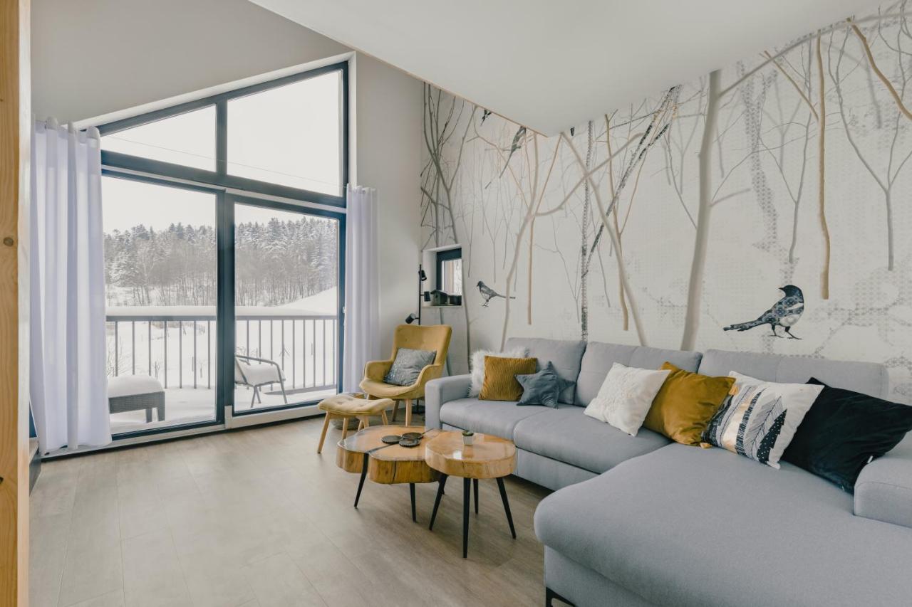 Szczyrk Ptasie Apartamenty Nowosc Z Widokiem Na Gory ภายนอก รูปภาพ